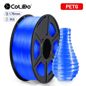 Colido PETG 3D printer filament - Transparent Blue 1kg